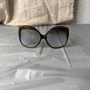 Vintage 1960s Piave Italy Translucent Straw Grass Bugeye Sunglasses